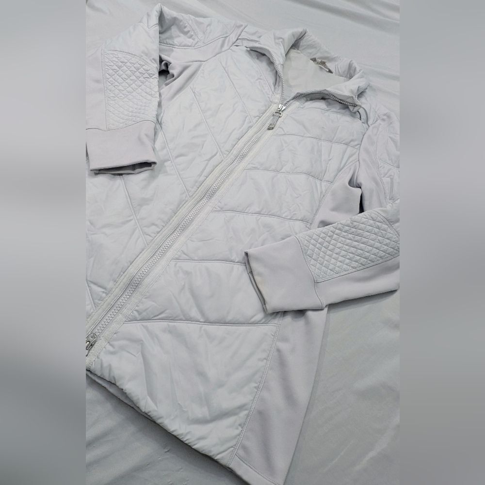 Athleta Women's Gray Primaloft Jacket - Picture 3 of 7